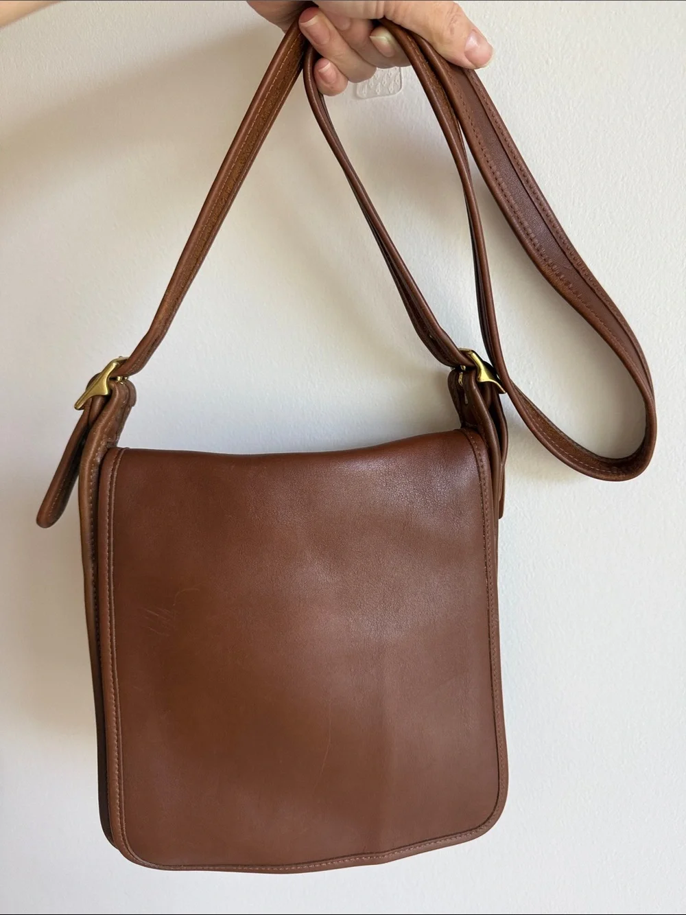 Vintage Coach LEGACY Brown Lush Crossbody Leather